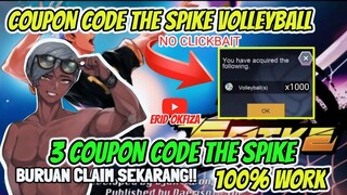3 NEW COUPON CODE THE SPIKE HARI INI KODE KUPON THE SPIKE VOLLEYBALL STORY TERBARU OKTOBER 2023