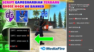 Script Gameguardian FREE FIRE Plus Cara Pasang No Force Close Anti Banned