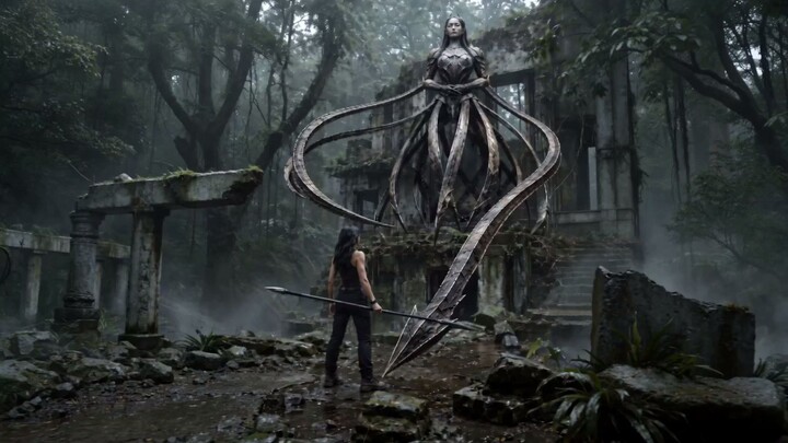 She Threw Her Spear… The Giant Caught It With One Hand