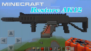 Khôi phục AK12 trong Minecraft (Không quá hoàn hảo)