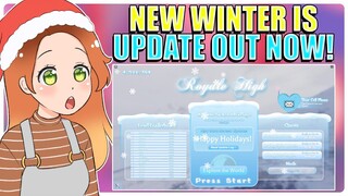 NEW WINTER UPDATE PART 2 OUT NOW! NEW SNOWFLAKES MINIGAME, New ARRIVAL & More! 🏰 Royale High UPDATE