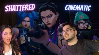 SHATTERED // REACTION | Episode 5: DIMENSION Cinematic - VALORANT | SIBLINGS REACT