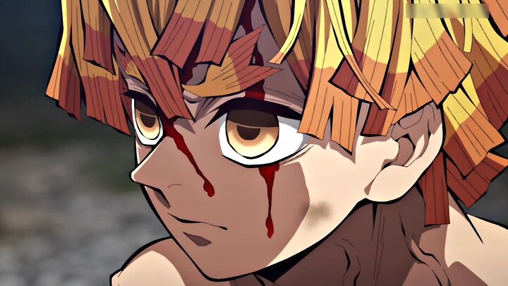 "Zenitsu finds his goal after receiving the news of his grandfather's death"