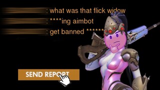 They kept calling me a quickplay Aimbot in Overwatch...