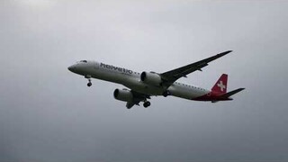 BRAND NEW Embraer E195-E2 arrives freshly from factory (São José dos Campos) in Zurich!
