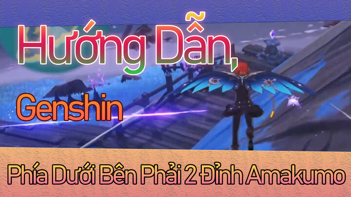 Genshin, Hướng Dẫn, Phía Dưới Bên Phải 2 Đỉnh Amakumo