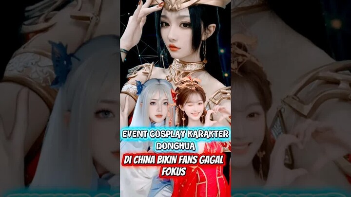 event cosplay di china bikin gagal fokus fans⁉️
