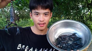 แมงป่องทอดกรอบ!! ตัวใหญ่ๆทอดหอมๆแบบกรอบๆอร่อยสุดๆ