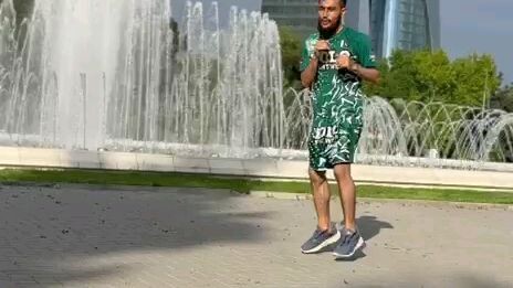 Shadow boxing Azerbaijan baku #azerbaijan #nizamistreet #Baku #Qazax #pakvsindia