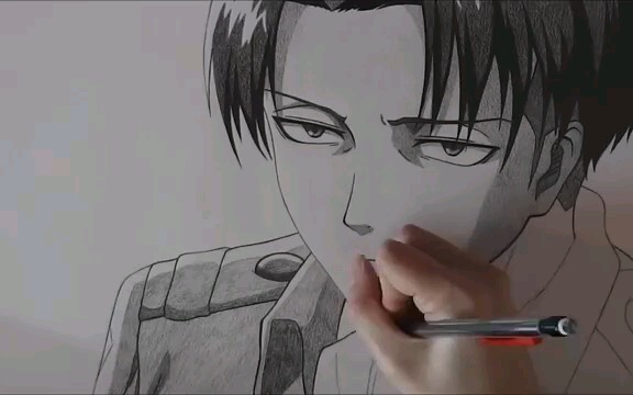 [Apakah lukisan tangan sangat sulit] Attack on Titan - Levi Ackerman