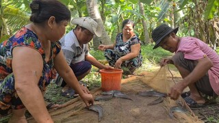 Kéo Một Lưới Bắt Đã Tay với Bầy Cá Khủng | TKQ & Family T1035