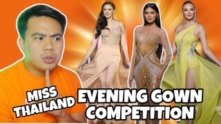 ATEBANG REACTION | MISS THAILAND 2022 EVENING GOWN COMPETITION #missthailand2022