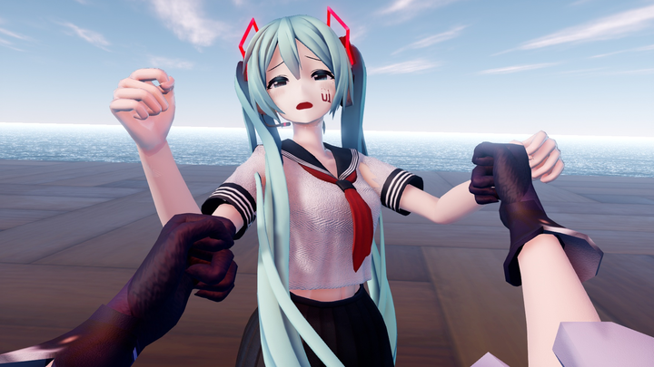 [First person perspective] Let’s discuss with Miku