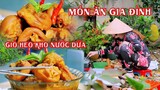 Giò Heo Kho Nước Dừa Ngon Đặt Biệt, Món Ăn Gia Đình // Bếp Miền Tây