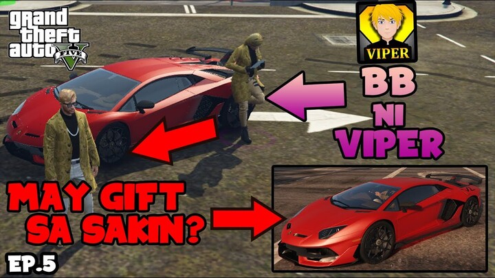 GIRLFRIEND ni VIPER : MAY GIFT SAKIN "Lambo Aventador SVJ"  !! EP.5 (Laughtrip) |  GTA 5 Roleplay