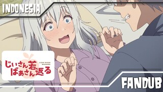 [FANDUB INDO] Aku Mau Diapain, Kakek? | Jii-san Baa-san Wakagaeru Anime Episode 1