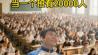 当一个班有20000人