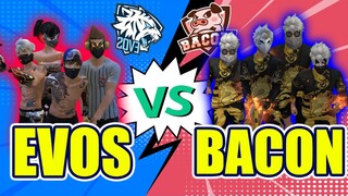 🔥เกมส์หยุดโลก 🦁EVOS vs 🐷POPs Bacon time 👽ทักษะระดับมหาเทพ ✅