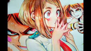 Uraraka Ochako-SPee d D et al Wing (ฮีโร่ของฉัน Academia)