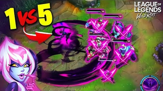 1 VS 5 Auto Rata | League Of Legends : Wild Rift Indonesia