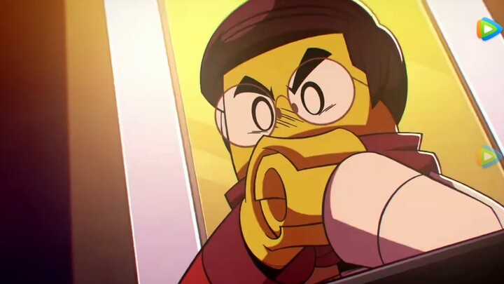 Sun Wukong and Princess Iron Fan join Master Tang in a food fight as commentators p3
