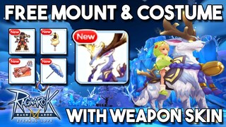 FREE MOUNT, COSTUME, WEAPON SKIN & HEADGEARS (LOUYANG QUEST) - RAGNAROK MOBILE