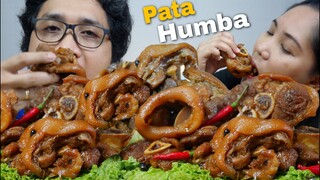 PORK PATA HUMBA BISAYA | MUKBANG PHILIPPINES | COLLAB WITH @SweetNenengVlog