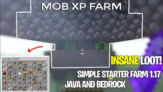 How to Make Mob XP Farm in Minecraft 1.18 Simple Starter Farm