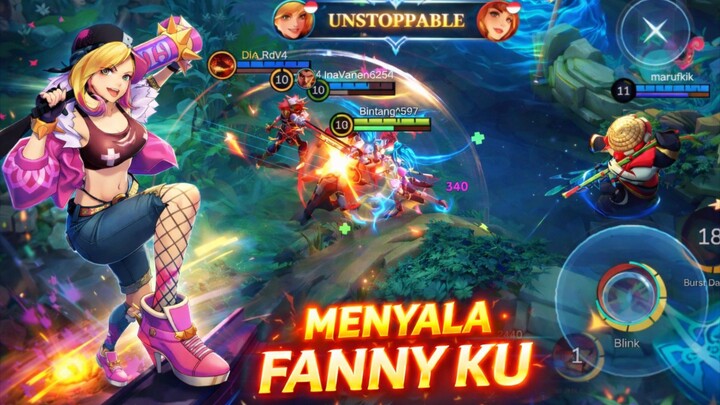 fanny ku terbang dengan gaya