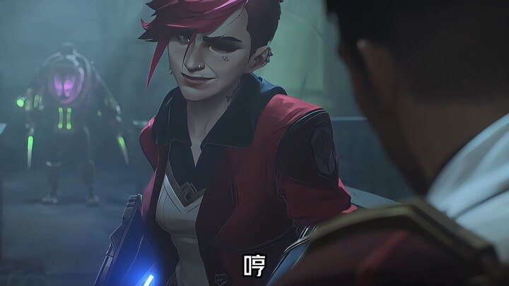 前祖安的地下拳击女王，如今的先打一拳再问审的皮城执法官
