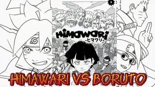 Boruto TimeSkip Himawari Vs Boruto