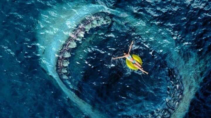 The Meg - Megalodon Shark Beach Attack Scene (2018) Movie Clip