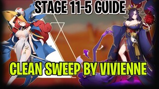 [F2P] EVERSOUL STAGE 11-5 GUIDE, VIVIENNE CLEAN SWEEP
