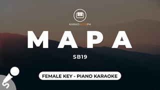 MAPA - SB19 (Female Key - Piano Karaoke)