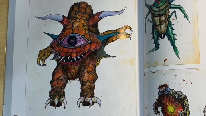 Panduan Desain Monster Tsuburaya 1971-1980 Berbagi Konten Lengkap Seri Buku Tokusatsu Ultraman
