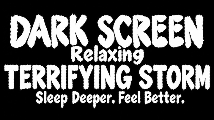 This Storm Sounds Like Something Is Coming ⚡🌧️ | Terrifying Storm Sounds for Deep Sleep