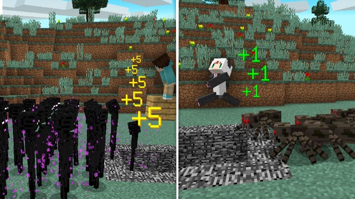 ฉันเชิญปรมาจารย์ MineCraft มาช่วยฉันล่อมอนสเตอร์เข้าไปในถ้ำ! (Monster Hunter โหดมาก!)