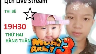 Thông Báo Lịch LIVE STREAM Năm 2019