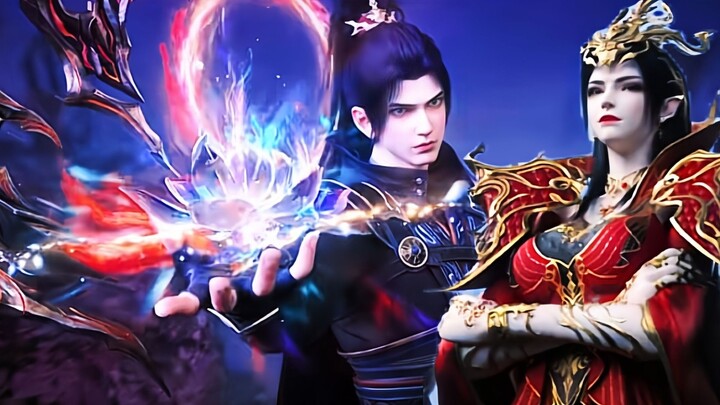 Xiao Yan & Cailin Pamer Kekuatan Teratai Api yang Indah😱