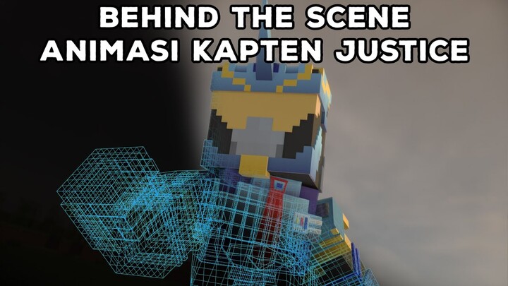 Behind The Scene Animasi Kapten Justice | #challengeKapJus #justiceon