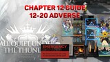 [Arknights] Easy Guide Chapter 12 Stage 12-20 Adverse - 8 Operator