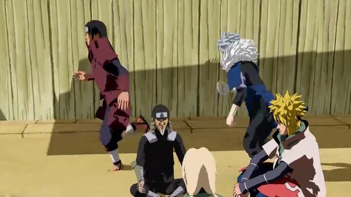 Naruto Drops the Handkerchief