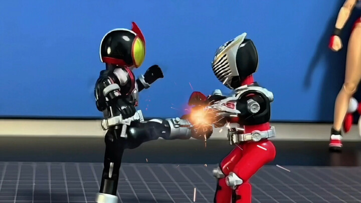[Stop-motion animation] If you can't afford a real bone sculpture, then play Broco, Kamen Rider Ryuk