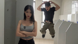 不是你真去男卫生间啊？