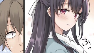 在校外撞见女神背地里居然是出租女友