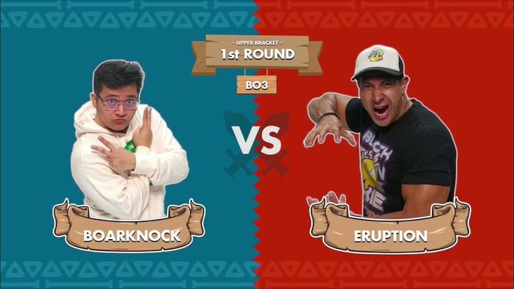 BOARKNOCK vs ERUPTION