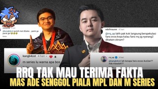 RRQ TAK MAU TERIMA FAKTA SAAT DISENGGOL WARGANET, MAS ADE BAHAS SOAL PIALA MPL DAN M SERIES