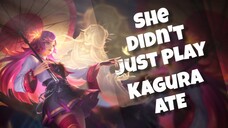She Didn't Just Play — Kagura ATE