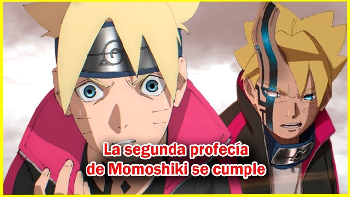 Boruto manga 80: La segunda profecía de Momoshiki se cumple