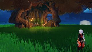 [Genshin Impact • Dust Song Pot] Tree Cave Tea Room